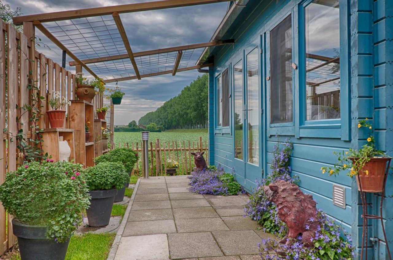 Artistiek Vakantiehuisje Hulst Exterior foto