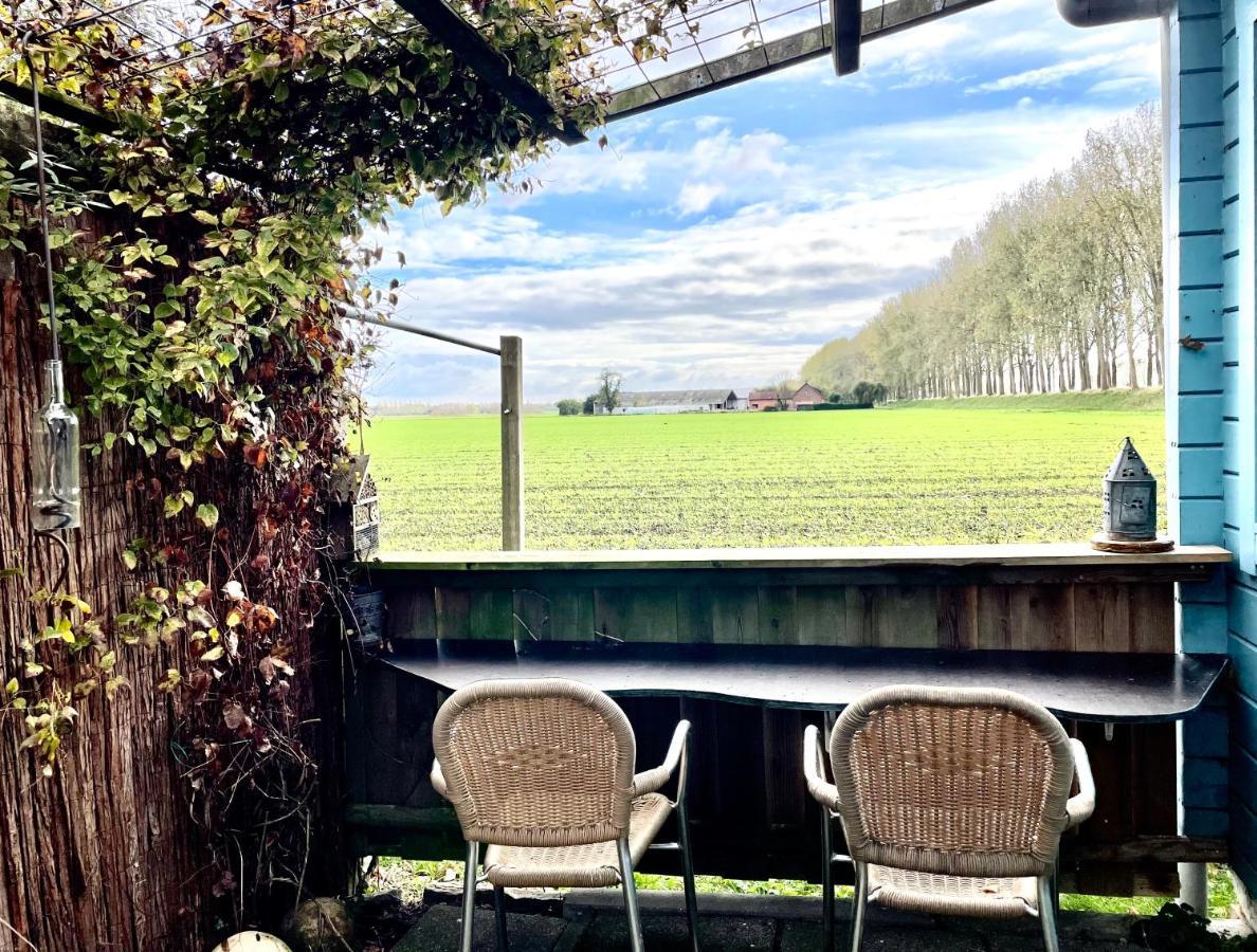 Artistiek Vakantiehuisje Hulst Exterior foto