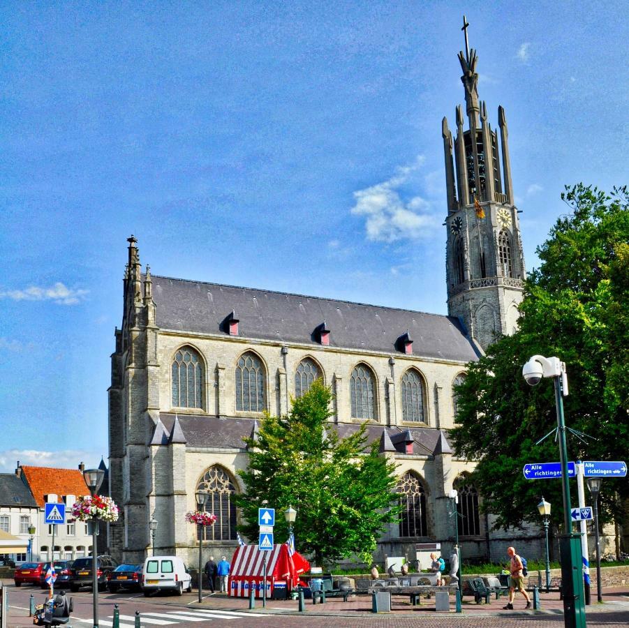 Artistiek Vakantiehuisje Hulst Exterior foto